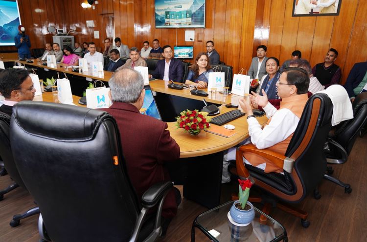 मुख्यमंत्री ने किया हाउस ऑफ हिमालयाज के ई कॉमर्स पोर्टल (  E-Commerce Portal ) का शुभारंभ।
