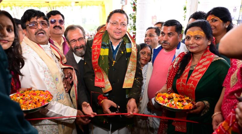 मुख्यमंत्री धामी ने श्री खाटू श्याम धाम में प्राण प्रतिष्ठा महोत्सव में किया प्रतिभाग ।