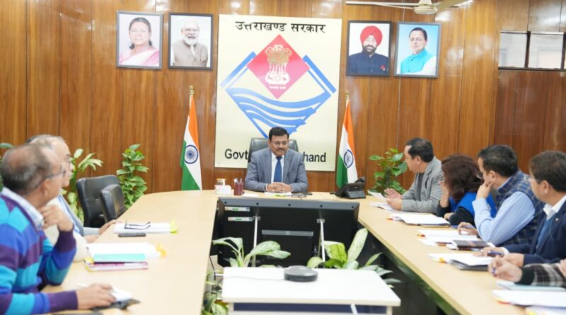 मुख्य सचिव की अध्यक्षता में आयोजित हुई REAP की उच्चाधिकार एवं मार्गदर्शन समिति की बैठक