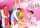 मुख्यमंत्री पुष्कर सिंह धामी नगाण गांव में आयोजित श्रीमद्भागवत कथा में हुए सम्मिलित
