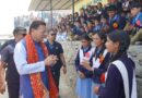 मुख्यमंत्री पुष्कर सिंह धामी ने देवीधुरा में छात्र-छात्राओं से किया संवाद, उज्ज्वल भविष्य की दी शुभकामनाएं