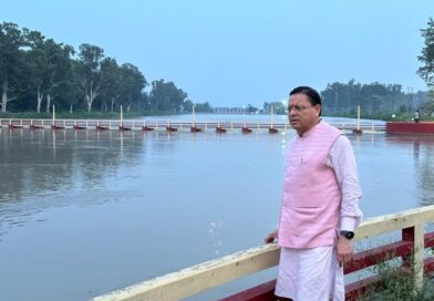 मुख्यमंत्री पुष्कर सिंह धामी ने खटीमा के लोहियाहेड वाटर बाईपास का किया स्थलीय निरीक्षण