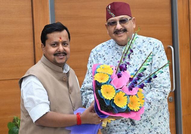 कैबिनेट मंत्री सतपाल महाराज ने की भाजपा के राष्ट्रीय अध्यक्ष नितिन नबीन से शिष्टाचार भेंट