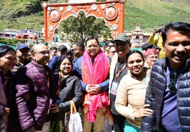 श्री बदरीनाथ धाम में मुख्यमंत्री ने की पूजा-अर्चना, मास्टर प्लान के कार्यों का लिया जायजा