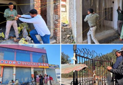 एमडीडीए का अवैध निर्माणों पर शिकंजा, मसूरी से देहरादून तक सात निर्माण सील